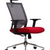 Ghế giám đốc chân sắt mạ crome D015